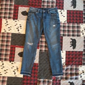 Silver brand distressed jeans